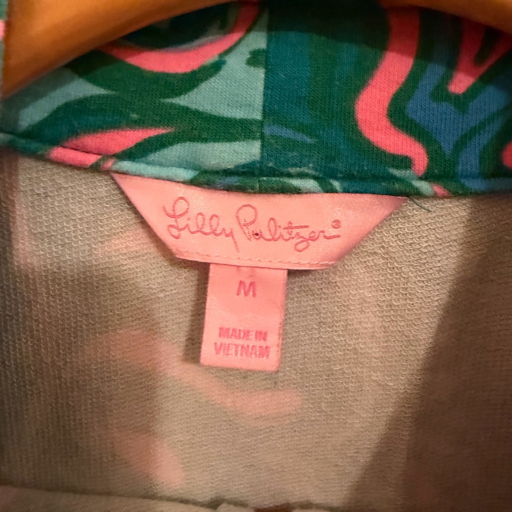 Lilly Pulitzer Quarter Zip - Picture 3 of 4